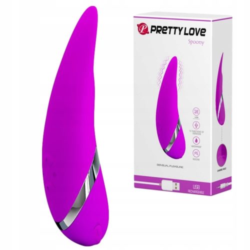 PRETTY LOVE Spoony csiklóizgató és G-pont vibrátor