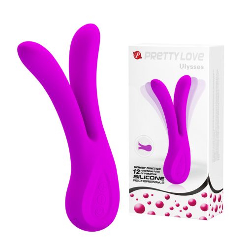 PRETTY LOVE Ulysses dupla vibrátor