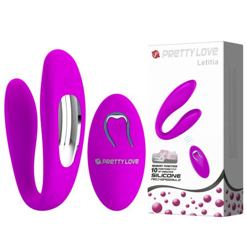 PRETTY LOVE Letitia távirányítható páros vibrátor