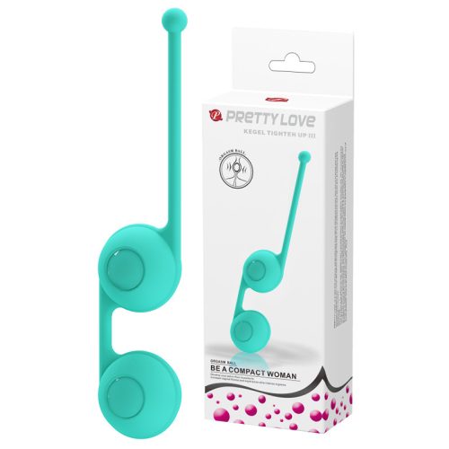 PRETTY LOVE Kegel Tighten Up III Kegel golyók - türkiz