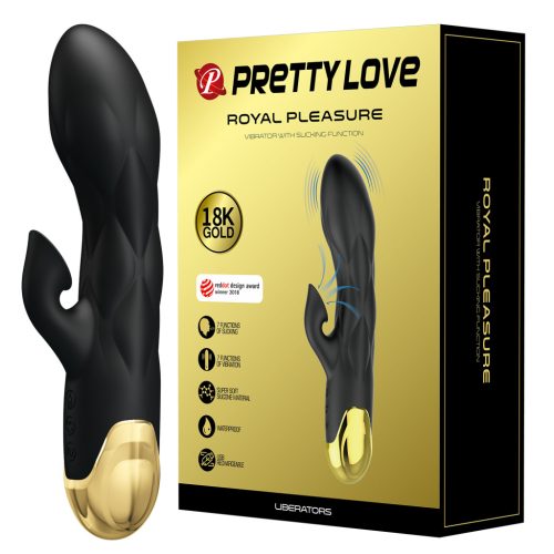 PRETTY LOVE Royal Pleasure Liberators léghullámos csiklóizgatós vibrátor