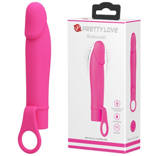 PRETTY LOVE Xiuhcoatl G-pont vibrátor, 10 sebesség, szilikon