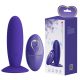 Pretty Love távirányítós vibráló anál plug – lila, 12 rezgésmód, USB tölthető, vízálló