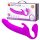 PRETTY LOVE Zanini strapless strap-on dupla vibrátor