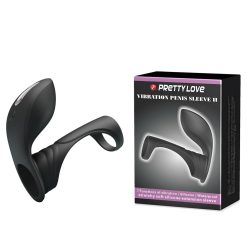 PRETTY LOVE péniszgyűrű vibráló csiklóizgatóval