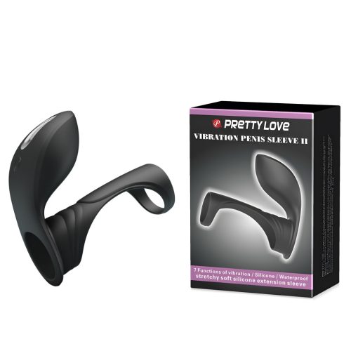 PRETTY LOVE péniszgyűrű vibráló csiklóizgatóval