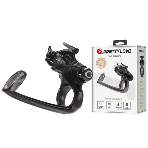 PRETTY LOVE Bull Warrior vibráló péniszgyűrű