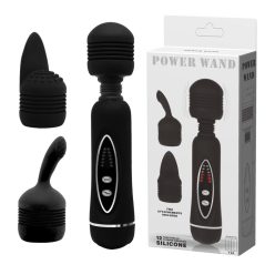 BAILE Power Wand vibrátor 2 kiegészítő fejjel