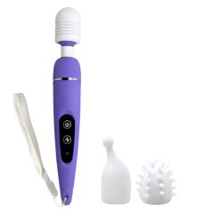 BAILE King Touch wand vibrátor 3 cserélhető fejjel