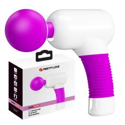 PRETTY LOVE Magic Gun vibrátor - fehér/lila