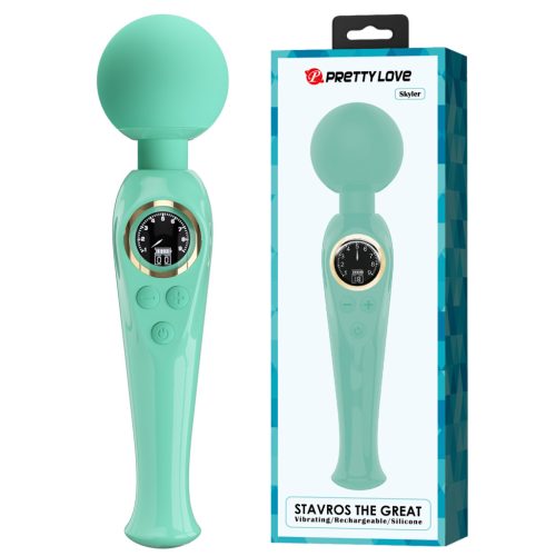 PRETTY LOVE Skyler wand vibrátor - menta