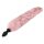 Vibráló anál plug róka farokkal - pink